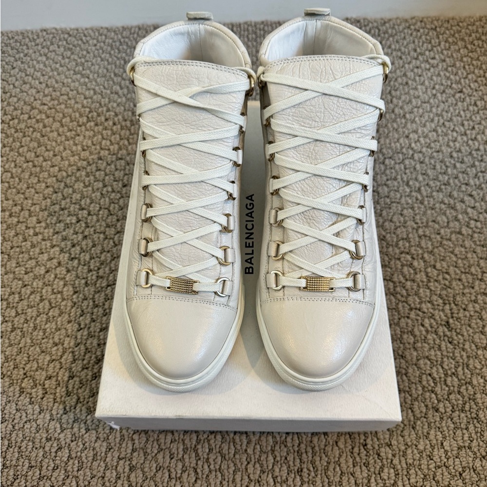 Balenciaga Arena Women's White Sneakers